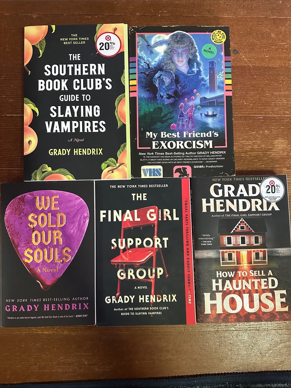 Grady Hendrix Book Collection - Set of 5 Books